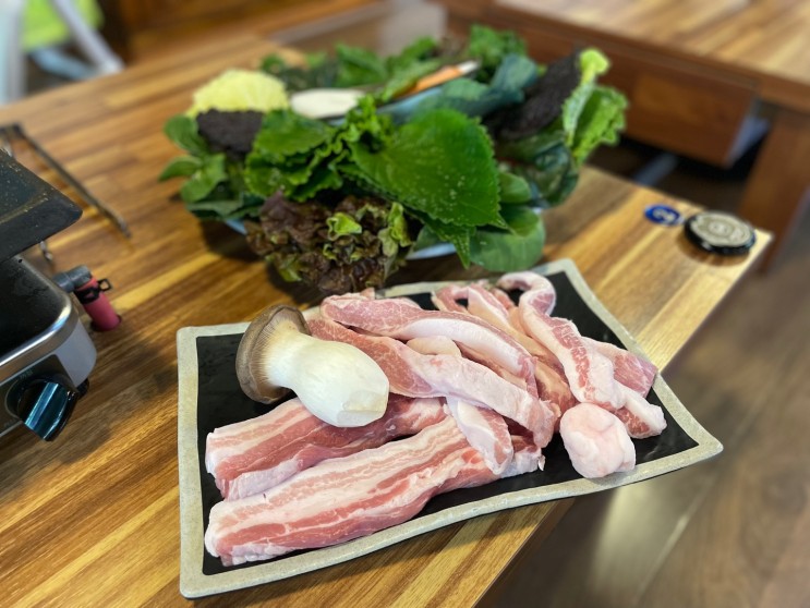 청주 주성동 율량동 우렁쌈장 삼겹살 맛집 일번지축산물