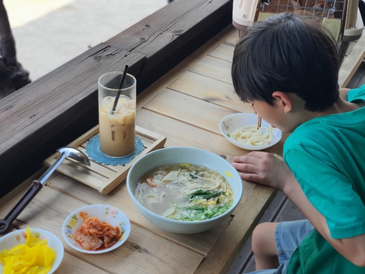 영천 임고 우동맛집 보리떡머슴과 커피마님