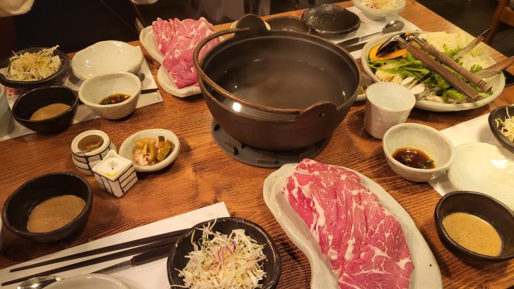한남동에서 샤브샤브 찾을 때는 한냄비