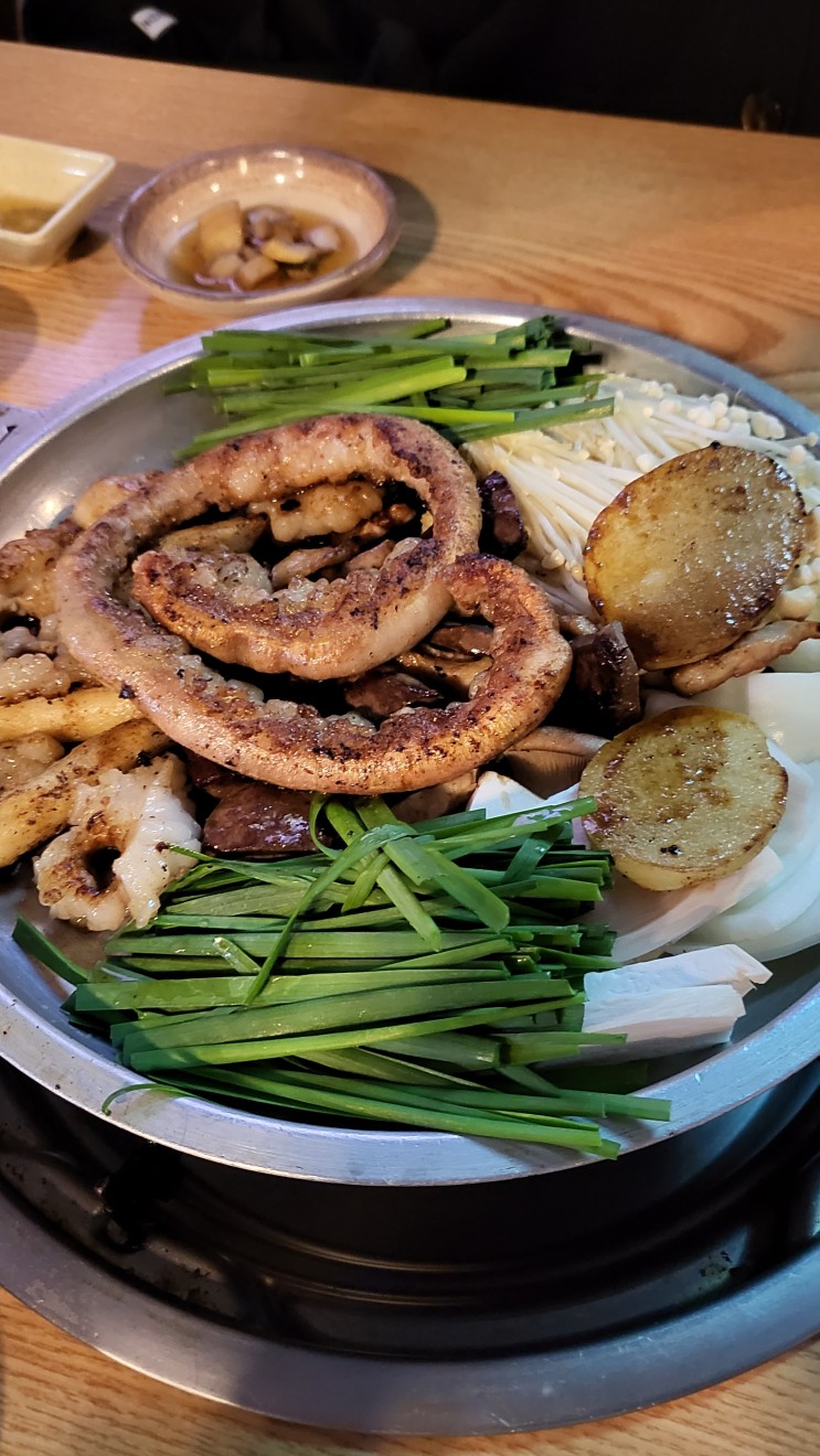 곱창 막창이 땡긴다 건대 맛집 숯불부자곱창