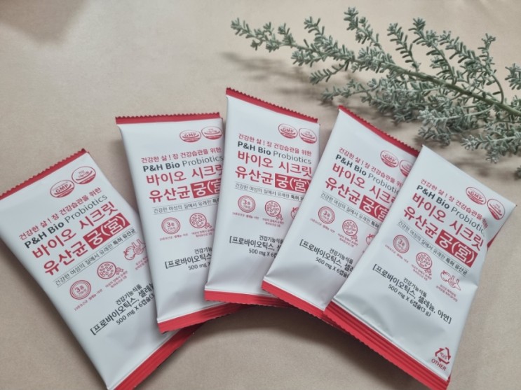 바이오 시크릿 유산균 궁 -질유산균추천해요