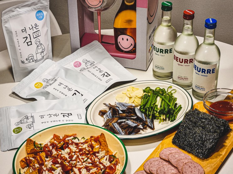 더 나은 김과 과메기 버터소주와 새해 첫날 떡국