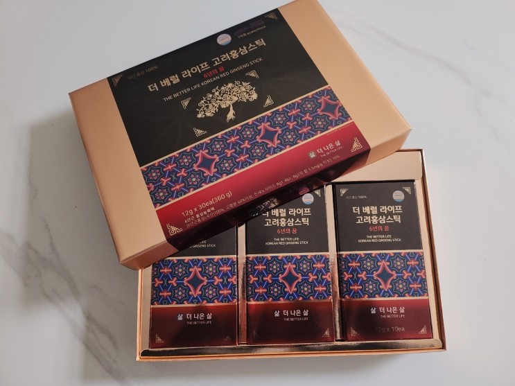 설 명절선물 고려홍삼 더베럴 라이프 고려홍삼스틱