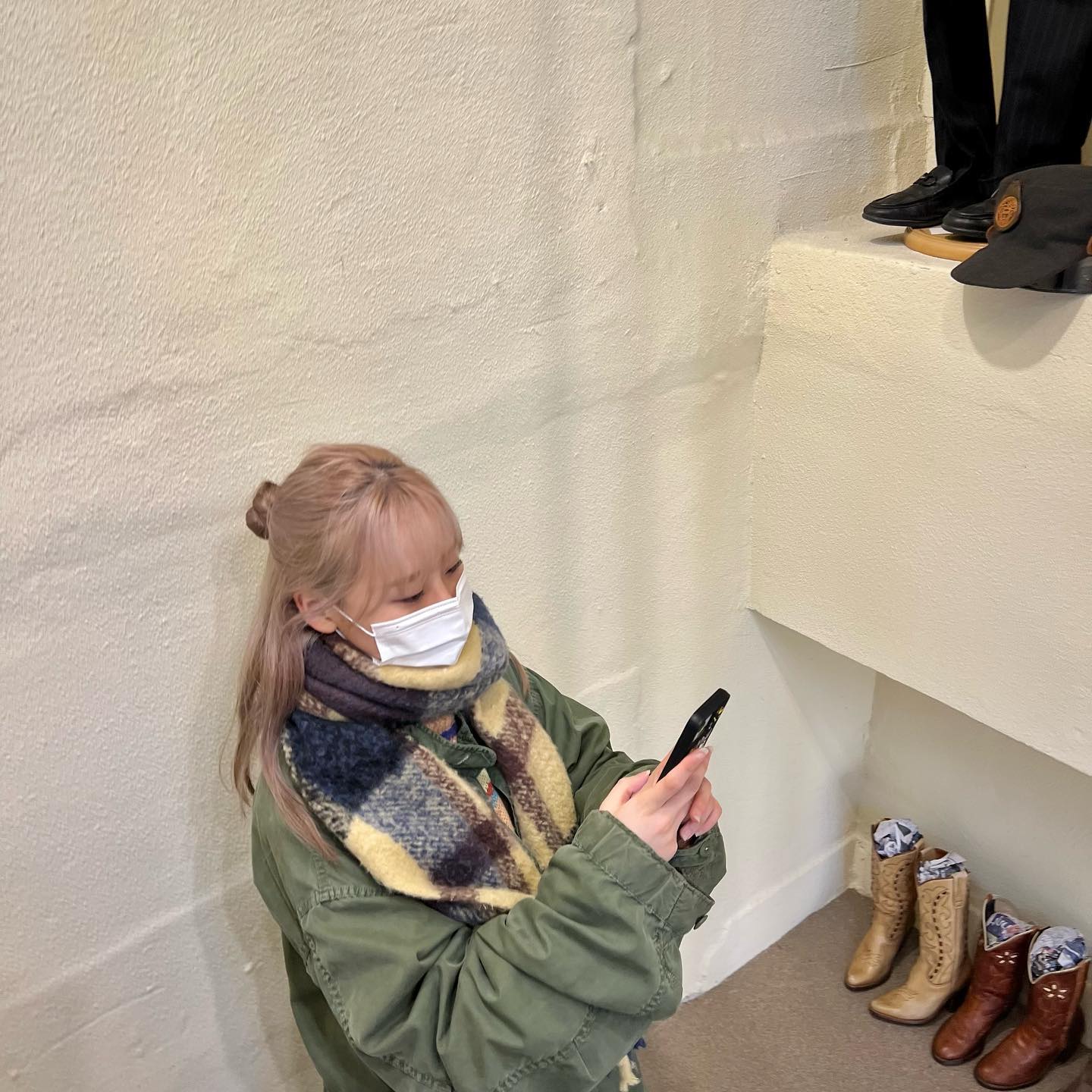 마음에 드는 머리색🤭