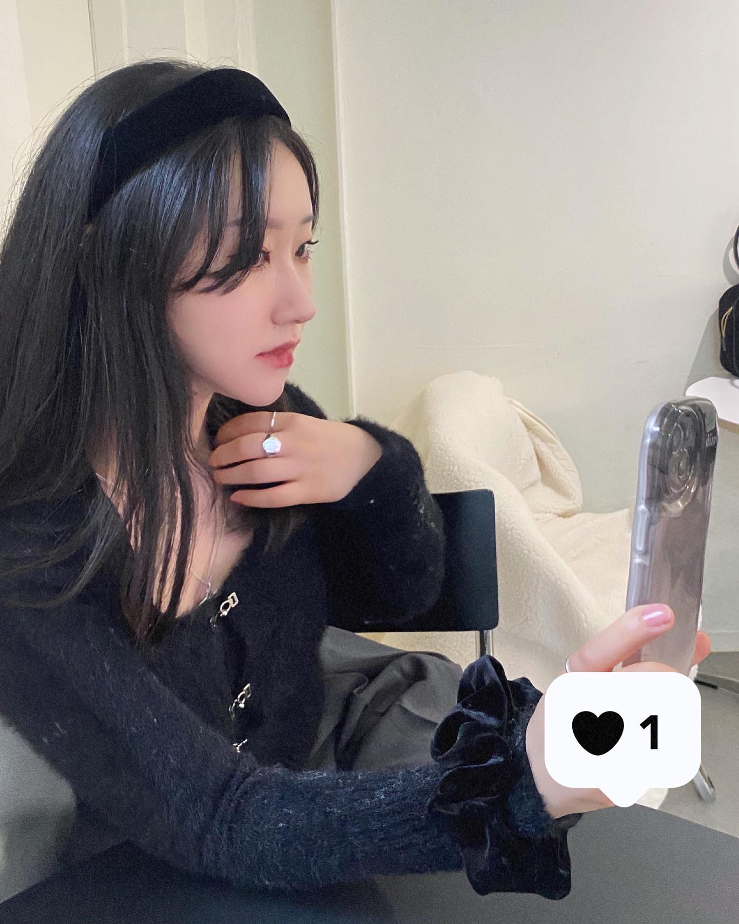 패딩털 옷에 붙은거 열받아!!
