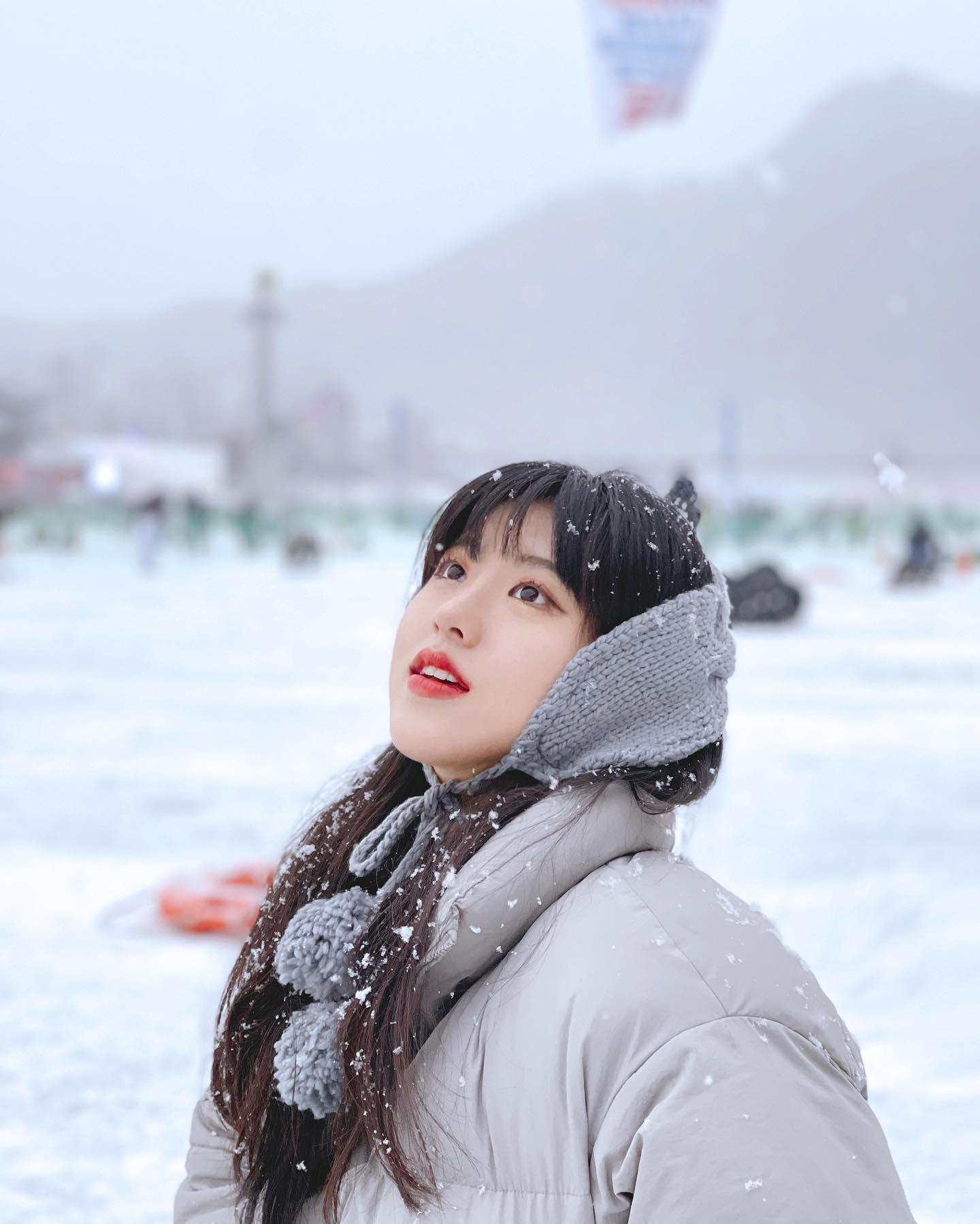 눈이 펑 펑 🤍❄️🌨️🫧