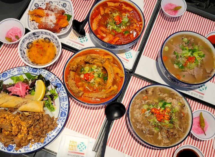 천안 갤러리아 맛집 줄서는식당 땀땀 쪽갈비 쌀국수도 맛있다