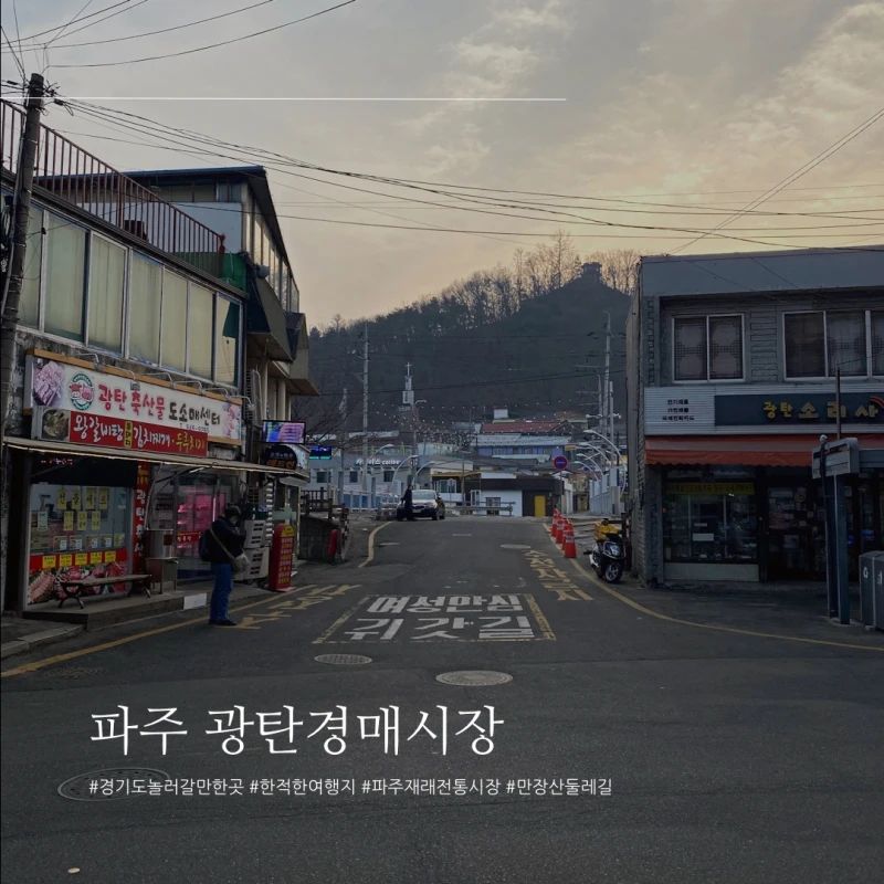 파주 광탄시장
군 훈련시 탱크가 돌아다니는 무시무시한 곳
탱크가 승용차처럼 흔하여 주민분들은 심드렁
재밌게 구경하고 왔어요
광탄시장에선 한일회관이 진리!
자세한 내용은 블로그에 있어요!

#파주여행 #광탄시장 #한일회관 #충남예산감성