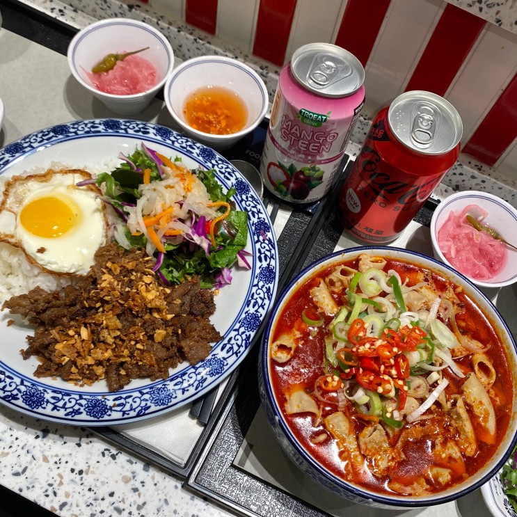 명동맛집 - 땀땀! 줄서는 식당 매운 소곱창 쌀국수 후기