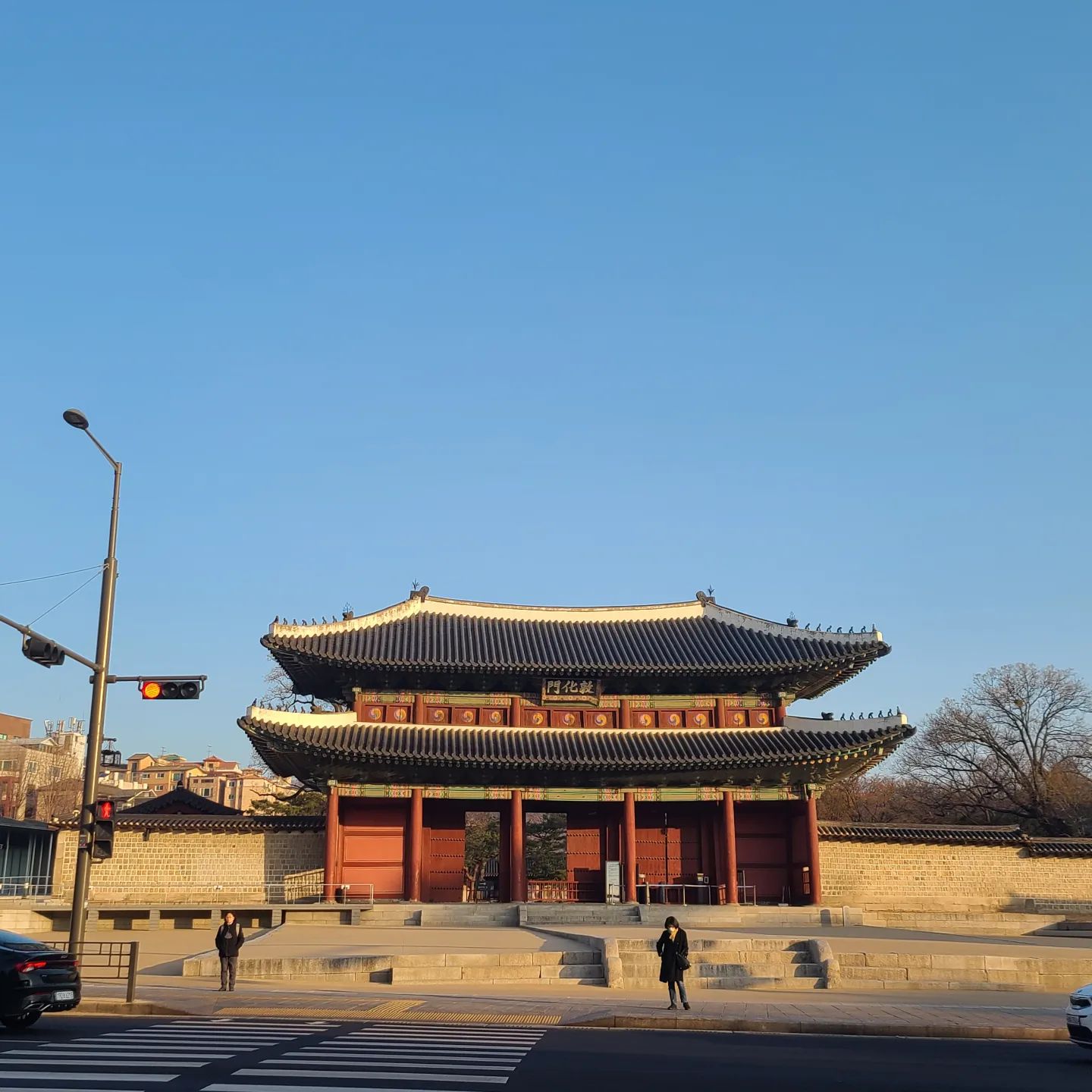 출근길 창덕궁후문 
날도좋고 나들이가고파❤️