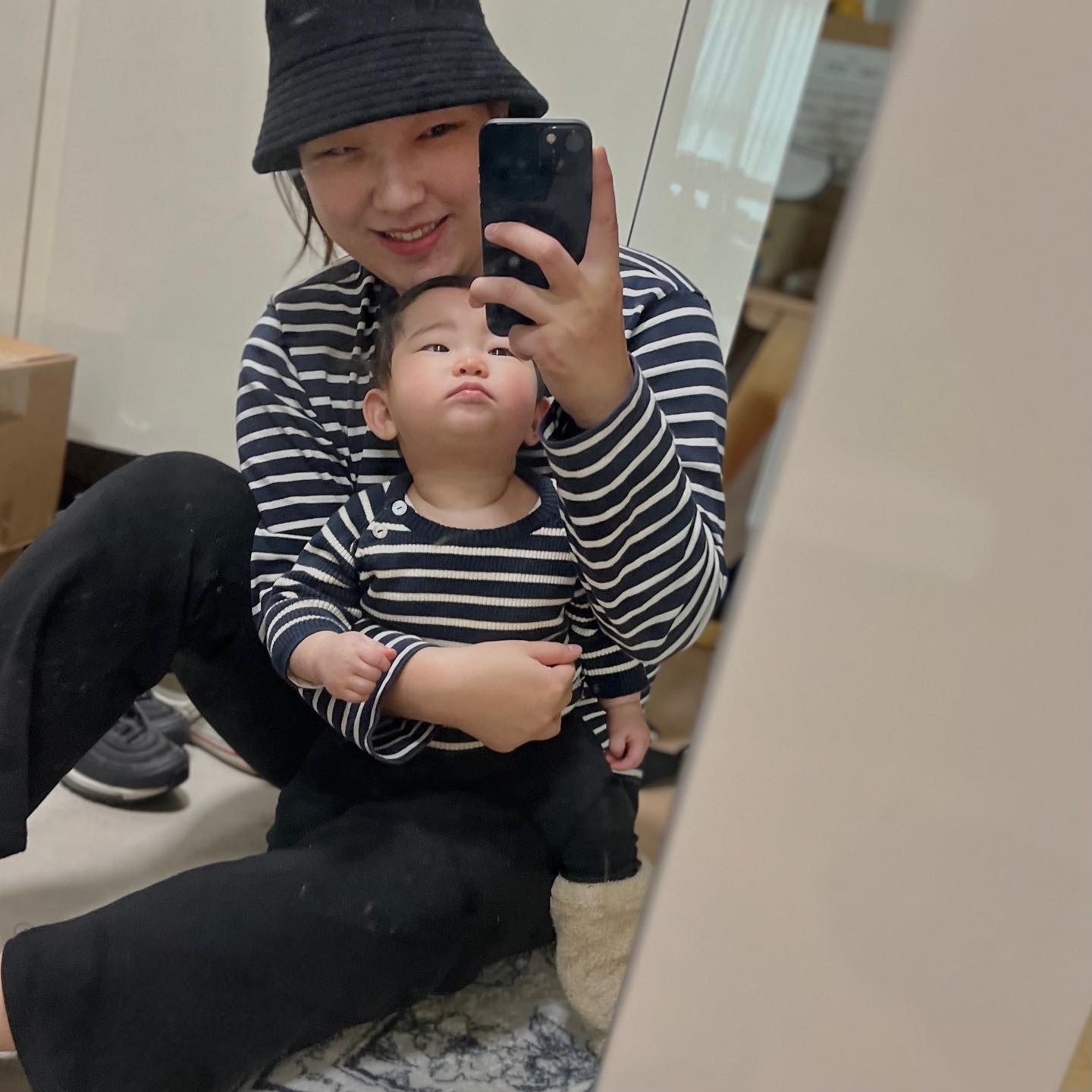 :
기록해놓고 싶은
딸랑구랑 첫 모녀룩

#살빼자