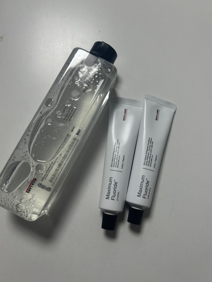 (에어카랩스) 고불소치약 충치예방 불소가글 치약으로 치과비용 아끼기!