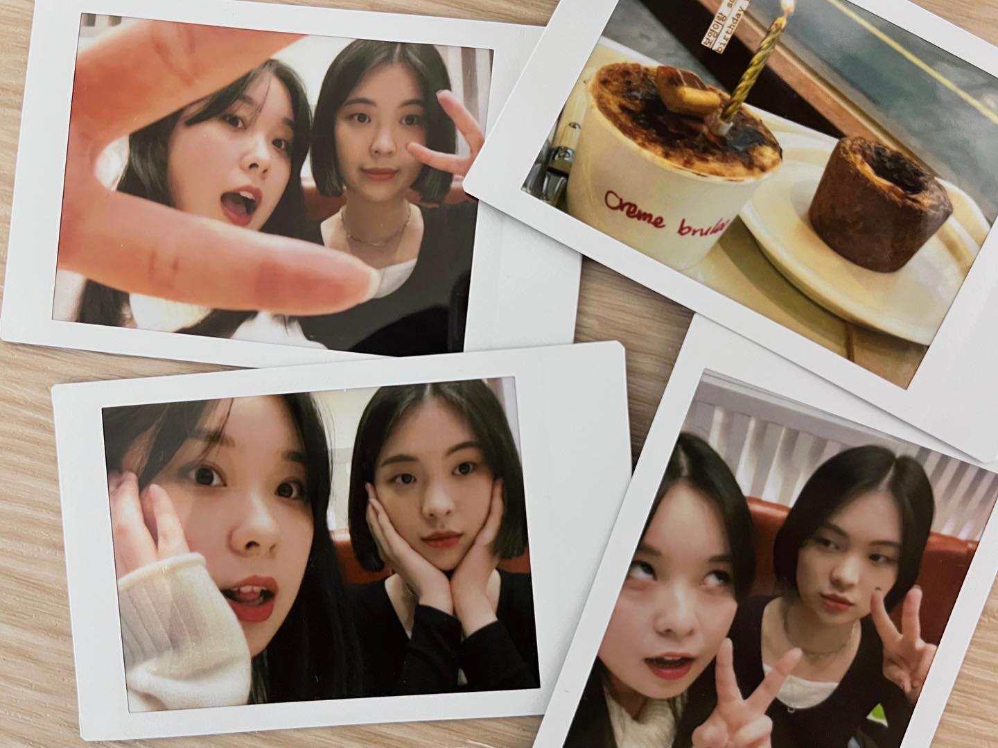02.18 
오랜만에 만나서 신나서 목이 반쯤 나갈만큼 떠들었다!!!!😎
다음엔 목은 없다!! 에헤헤헤헤헤ㅔ헿🤍