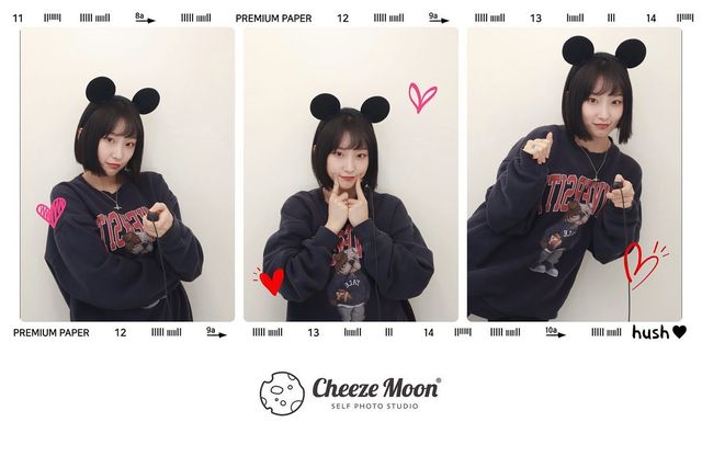 륨댕구 on Instagram: "#광고 @cheezemoonphoto 🧀16가지의 프레임과 11가지의 필터가 있어 다양하게 촬영가능 하다는 점 🧀고데기 , 드라이기 등 파우더룸에서 외모 체크 가능 하다는 점 🧀서울숲