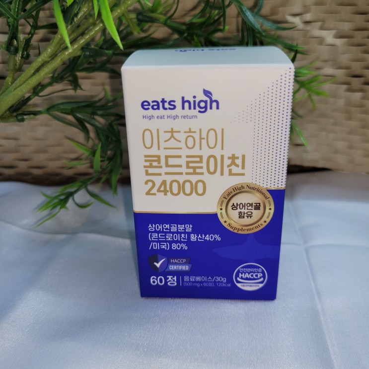 이츠하이 콘드로이친 24000 :) 관절 구성 성분이 고함량이라네 ~ 무릎걱정은 이제 그만 !