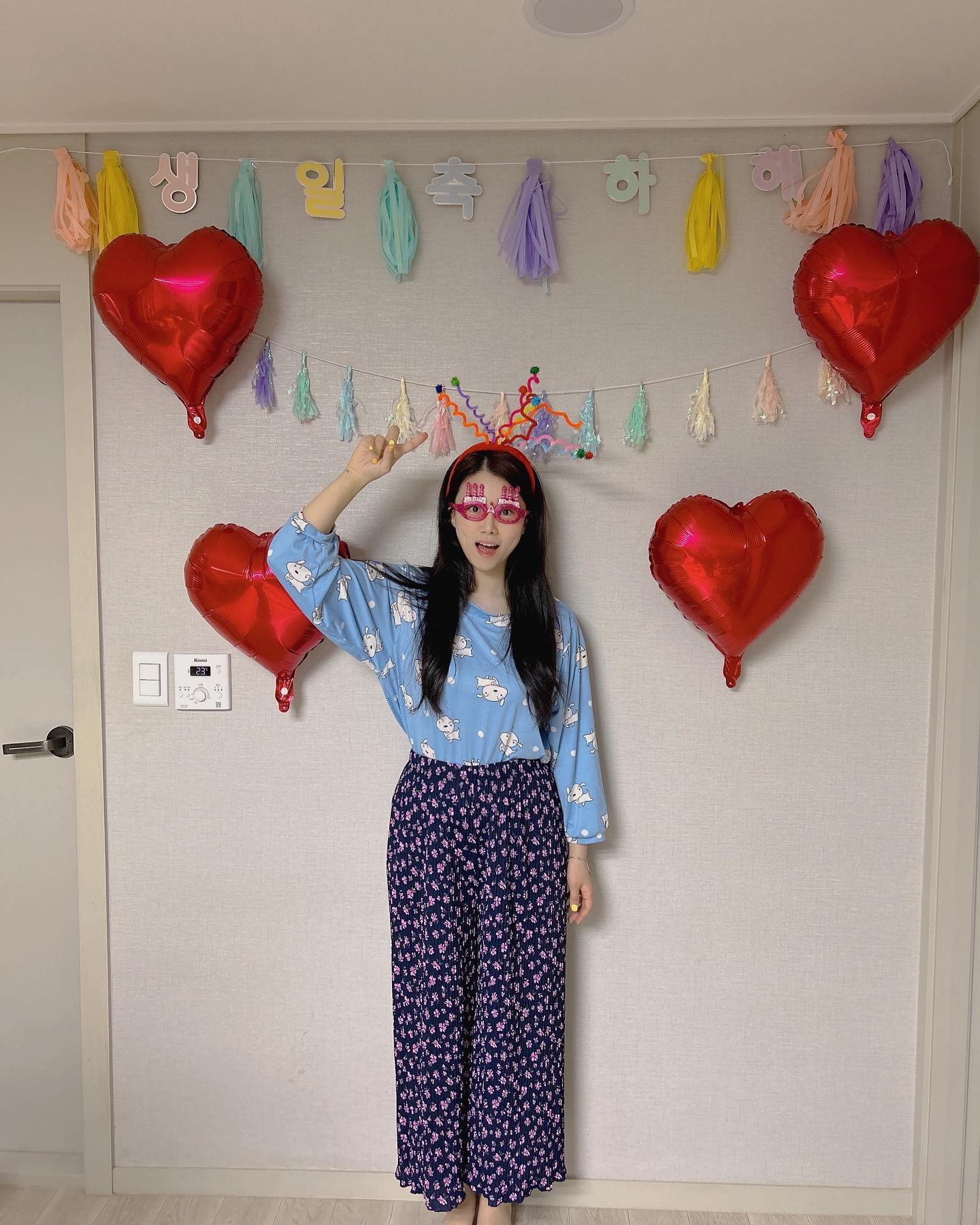할머니 사랑해❤️💙💛💚💜🧡