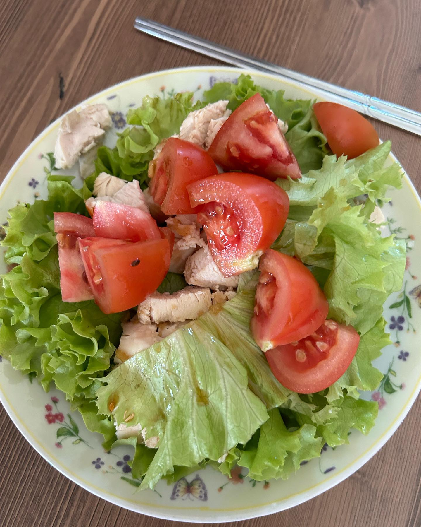 남동생 시키㉮ 만들어준 샐러드🥗🥗