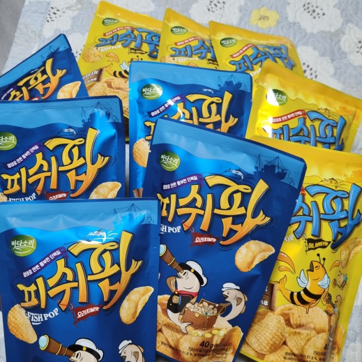 다이어트할때 먹어도 괜찮은간식글루텐프리 단백질스낵 피쉬팝