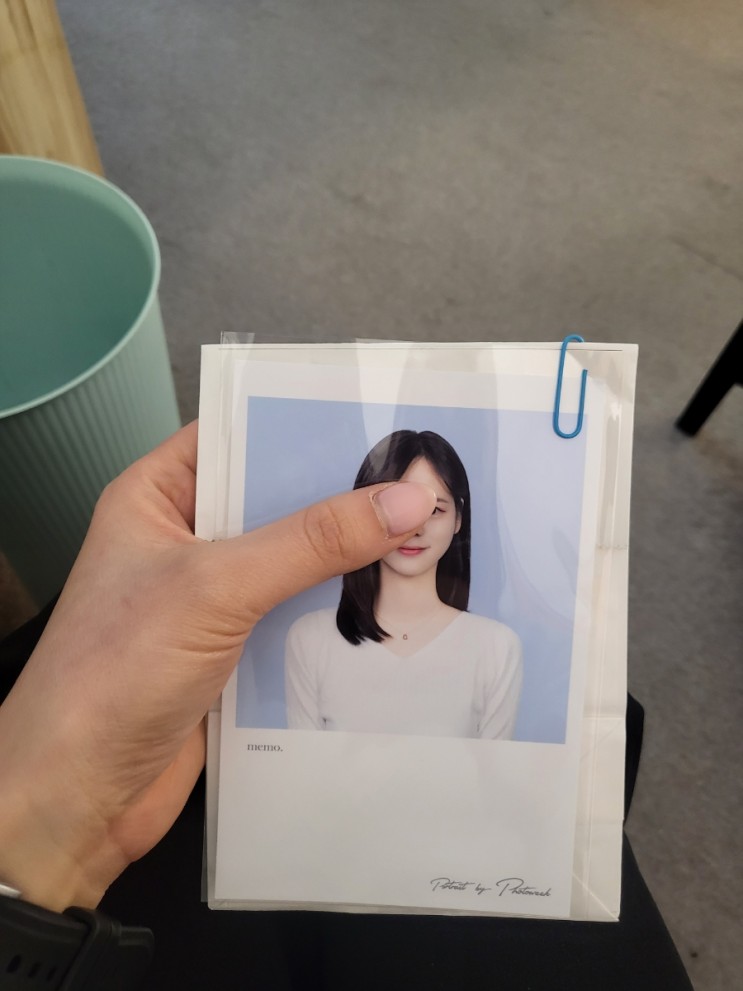 [강남역사진관] 컬러증명사진  예쁘게 찍은 후기♡ (주차○)