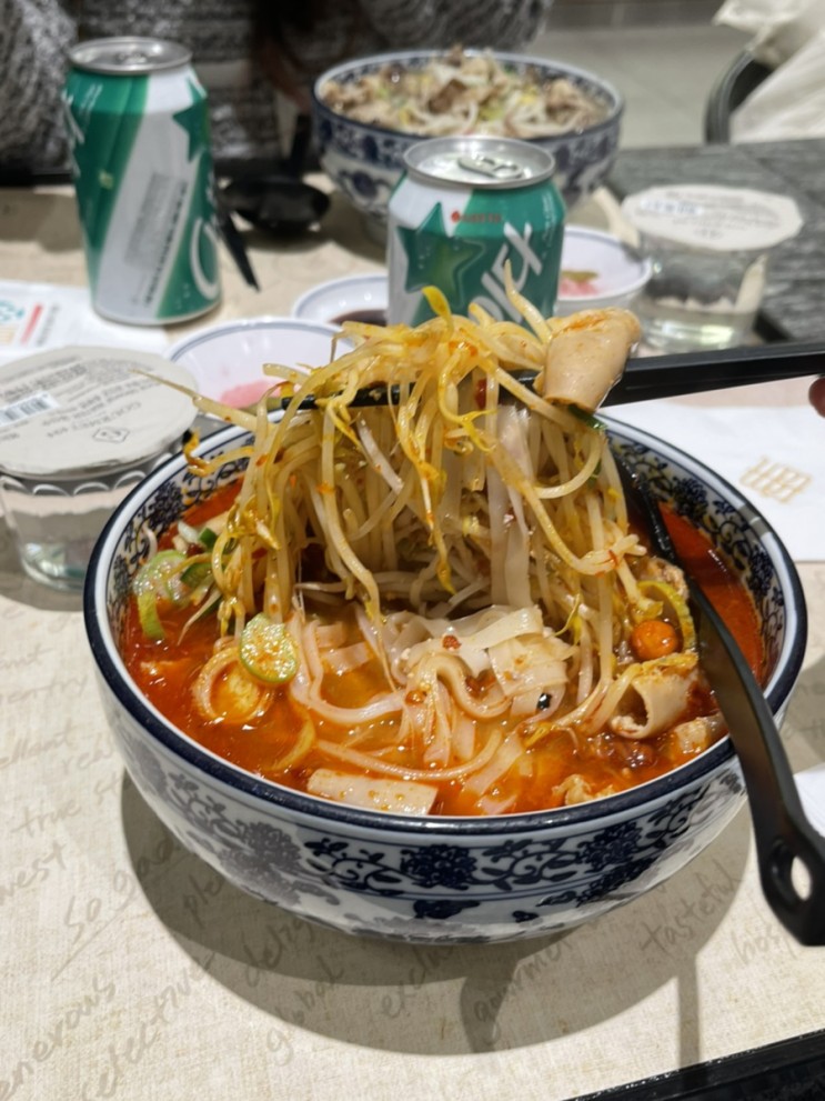 [한남]곱창매운쌀국수/곱창국수/차돌쌀국수/한남맛집/갤러리아맛집/땀땀한남/줄서는식당/곱창쌀국수원조