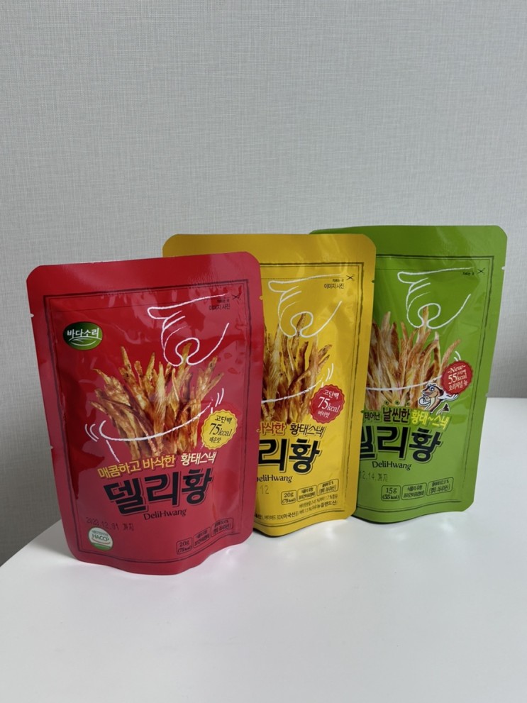 다이어트간식 다이어트안주 추천 :: 바다소리 델리황 황태스낵