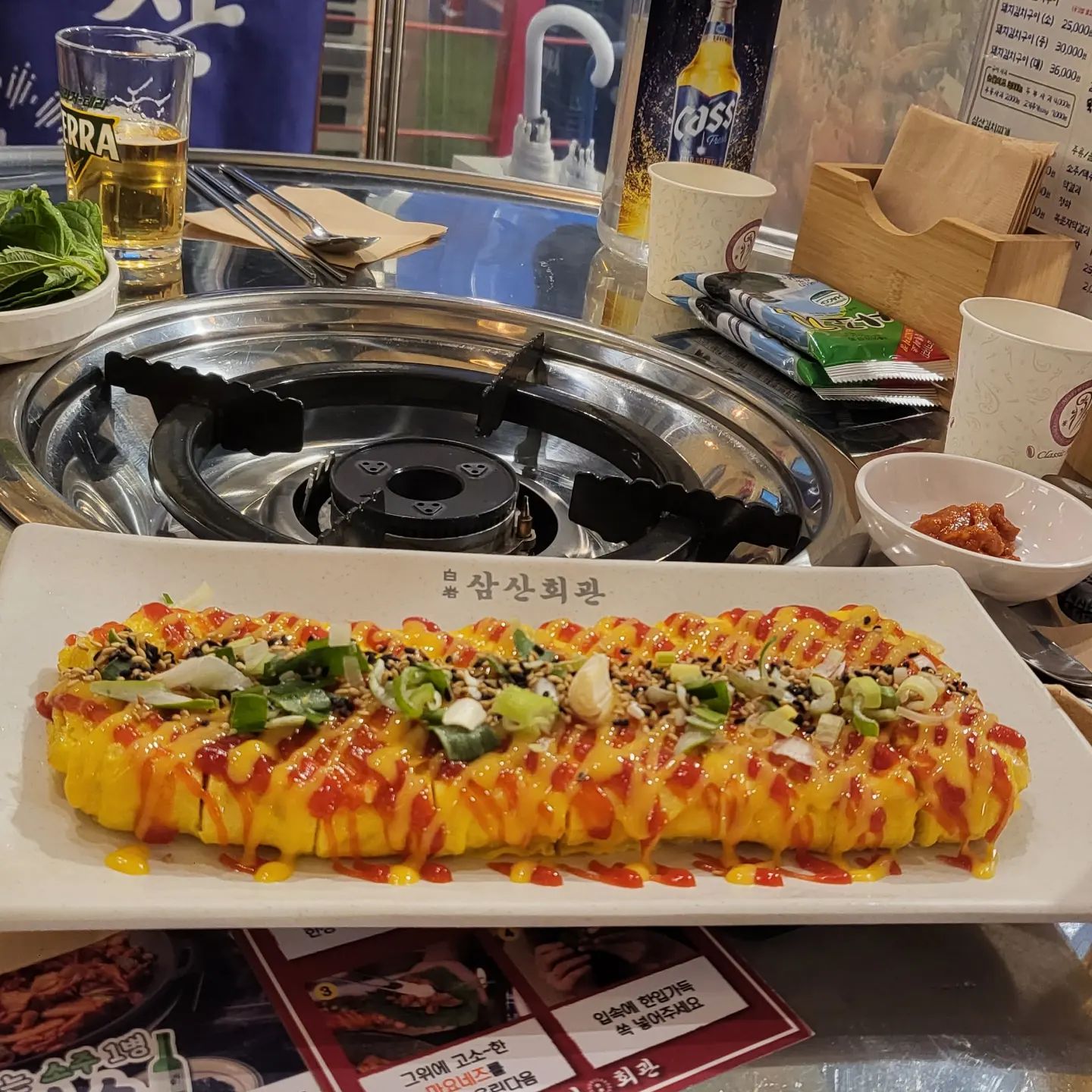 간만에 일마치고 모였다
넘행복

삼산회관 처음인데
존맛탱♡♡♡
안주들 맛있어서 달려야쥬^^♡

#삼산회관 #김치찌개맛집 #천안맛집 
#돼지김치구이 #청당동맛집