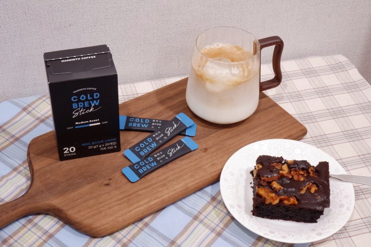 콜드브루스틱 아이스 라떼도 맛있는 분말 커피스틱