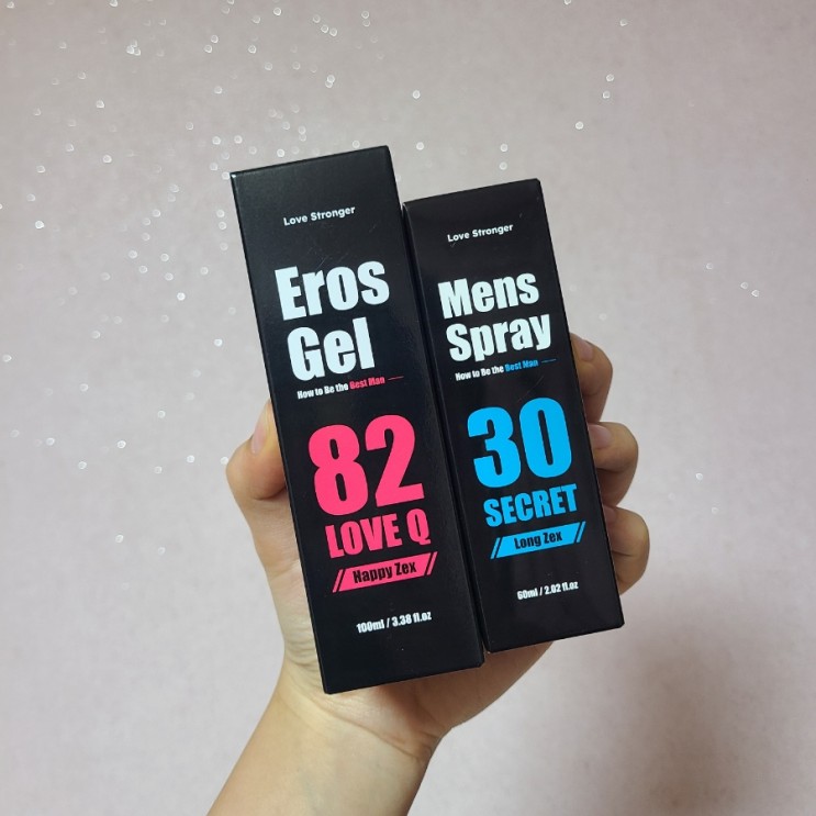 러브 스트롱거 해피 젝스 82 에로스 젤 / 여자가 써보는 리얼 후기 / 순한 마사지젤 추천