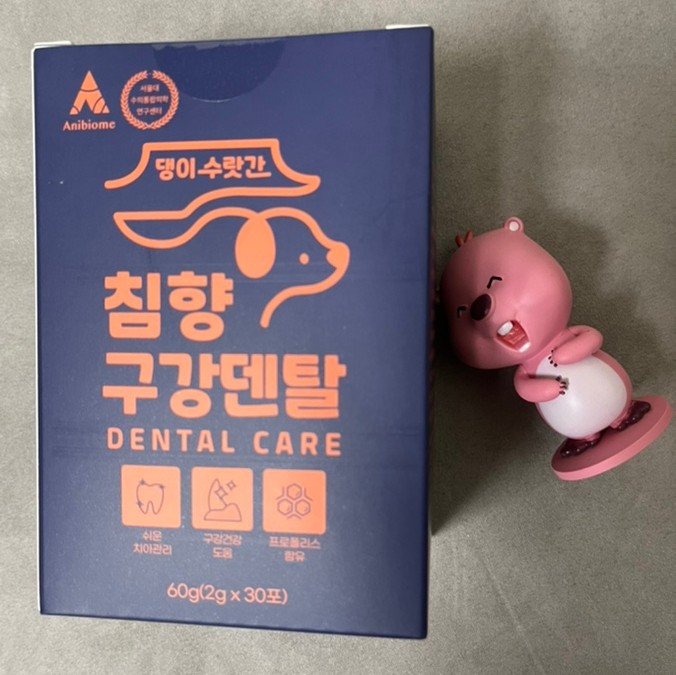 강아지  구강영양제 / 댕이수랏간- 침향구강덴탈