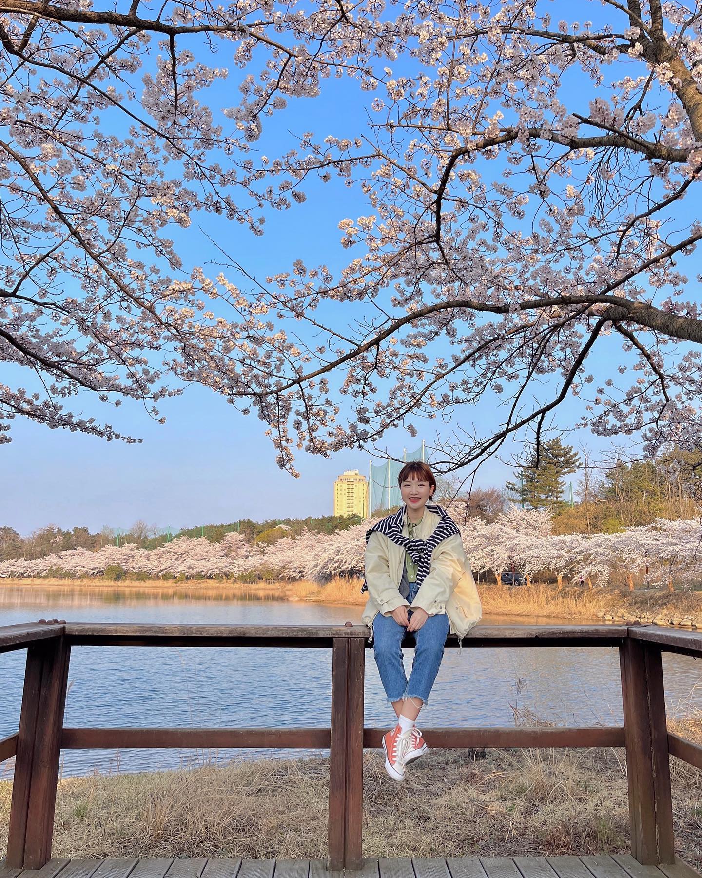 🌸💖
.
.
.
#속초 #영랑호 #벚꽃명소 #cherryblossom #selfie