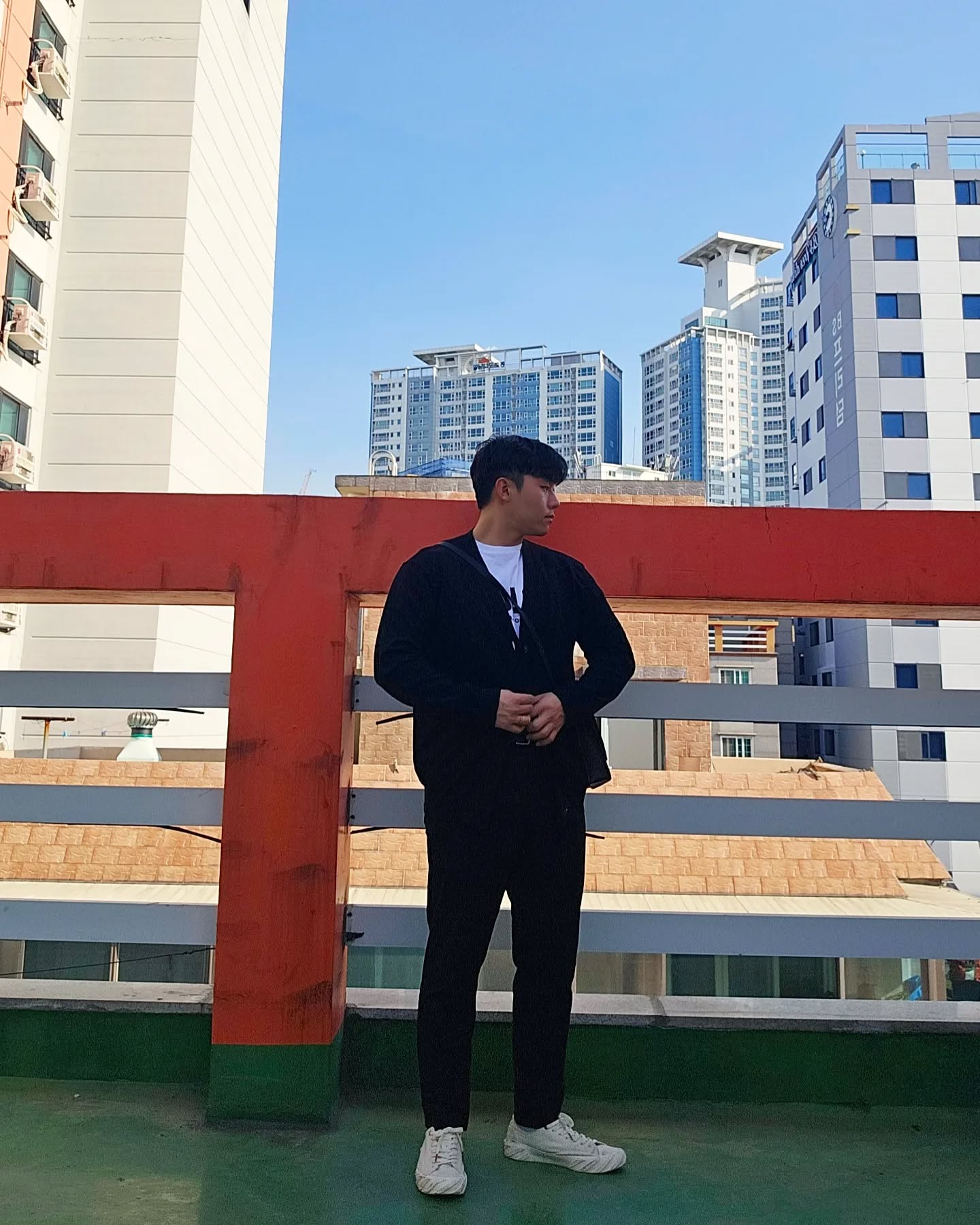 가디건입기 좋은 날씨