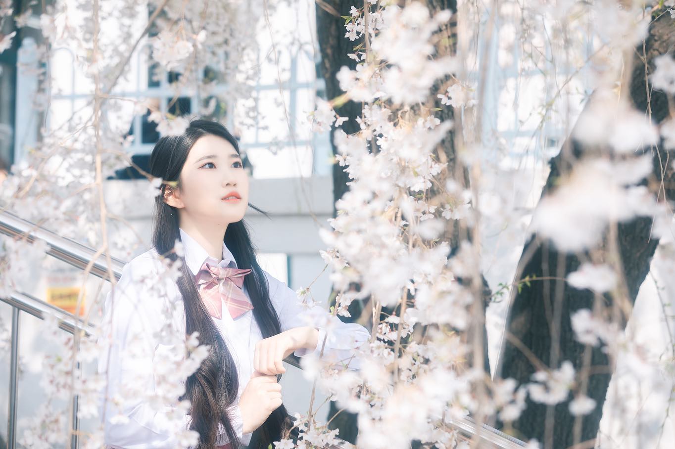 🌈☁️🌸
하늘이 너무 예뻐서 감상중인걸로.