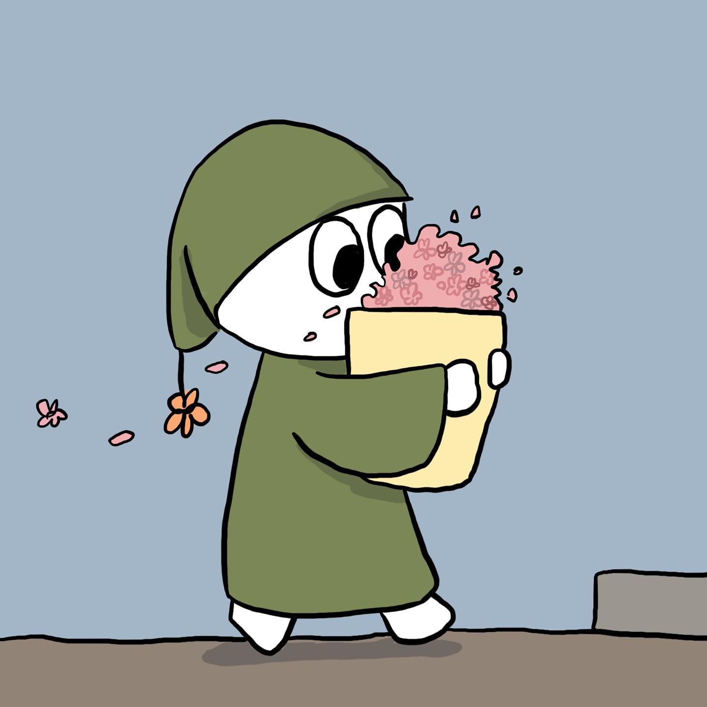 넘어져도 괜찮은 봄 되세요:>