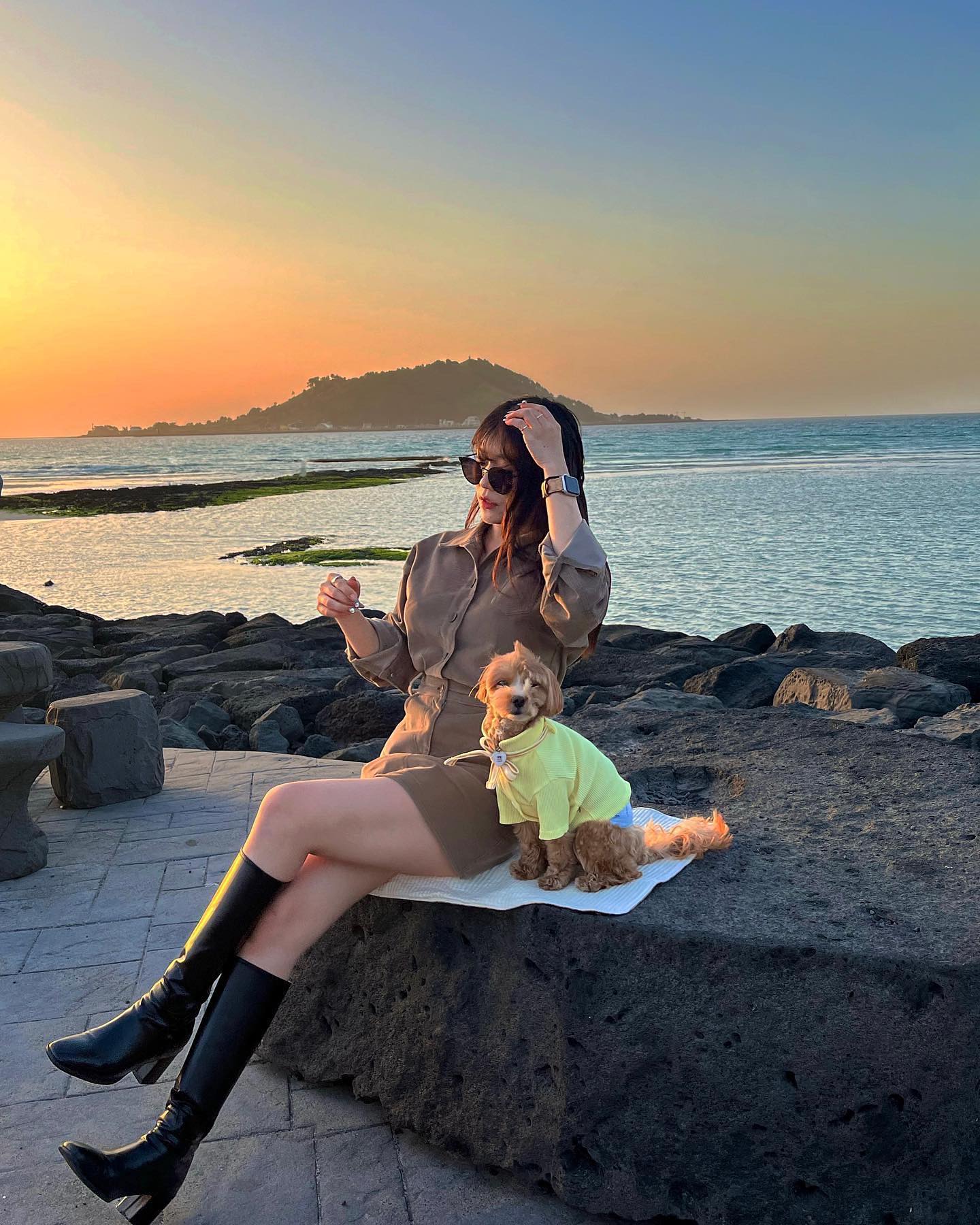내 아가랑 첫 제주 🐶🧡🍊
고생과 행복은 비례했다 (ෆ ͒•∘̬• ͒)◞ ,,,