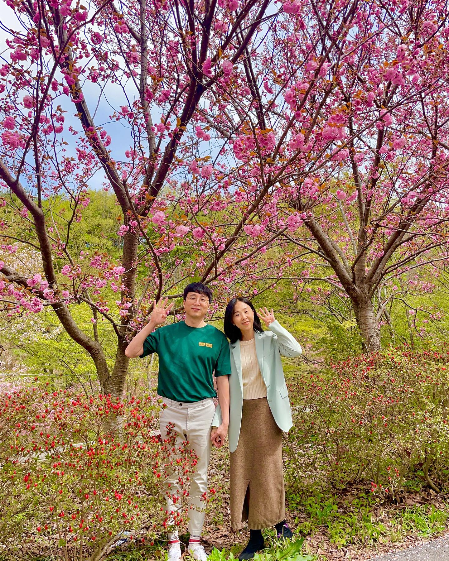 문수사 🌺겹벚꽃 개화 상황!
인스타로 아무리 봐도 최근 사진이 없어서
눈치게임 살~짝 실패🤦‍♀️
그래도 이제 막 피기 시작함
만개는 아니지만 만족🙆‍♀️
.
📍문수사
📆’23.04.14
🌺입구는 아직 덜핌, 2-3일 후면 만개 예상!!
.
#문수사 #문수사겹벚꽃 #겹벚꽃명소 #서산여행 #서산가볼만한곳 #rg커플추천여행지