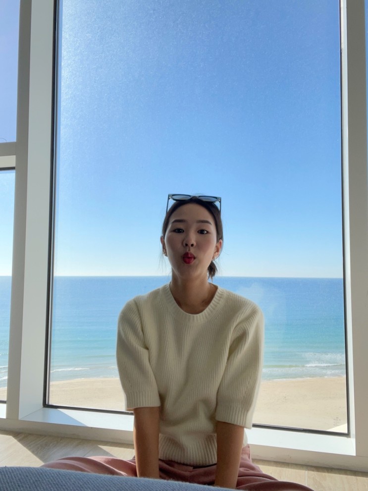 고성호텔 르네블루 패밀리디럭스룸 솔직후기(할인방법)