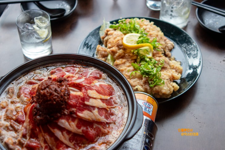 광장코아 술집 홍콩반점 용용선생 메뉴 추천 연태토닉 연맥과 같이 먹은 화산마라전골 유림기 등 / 용용선생 대구광장코아점 메뉴판 가격 주차
