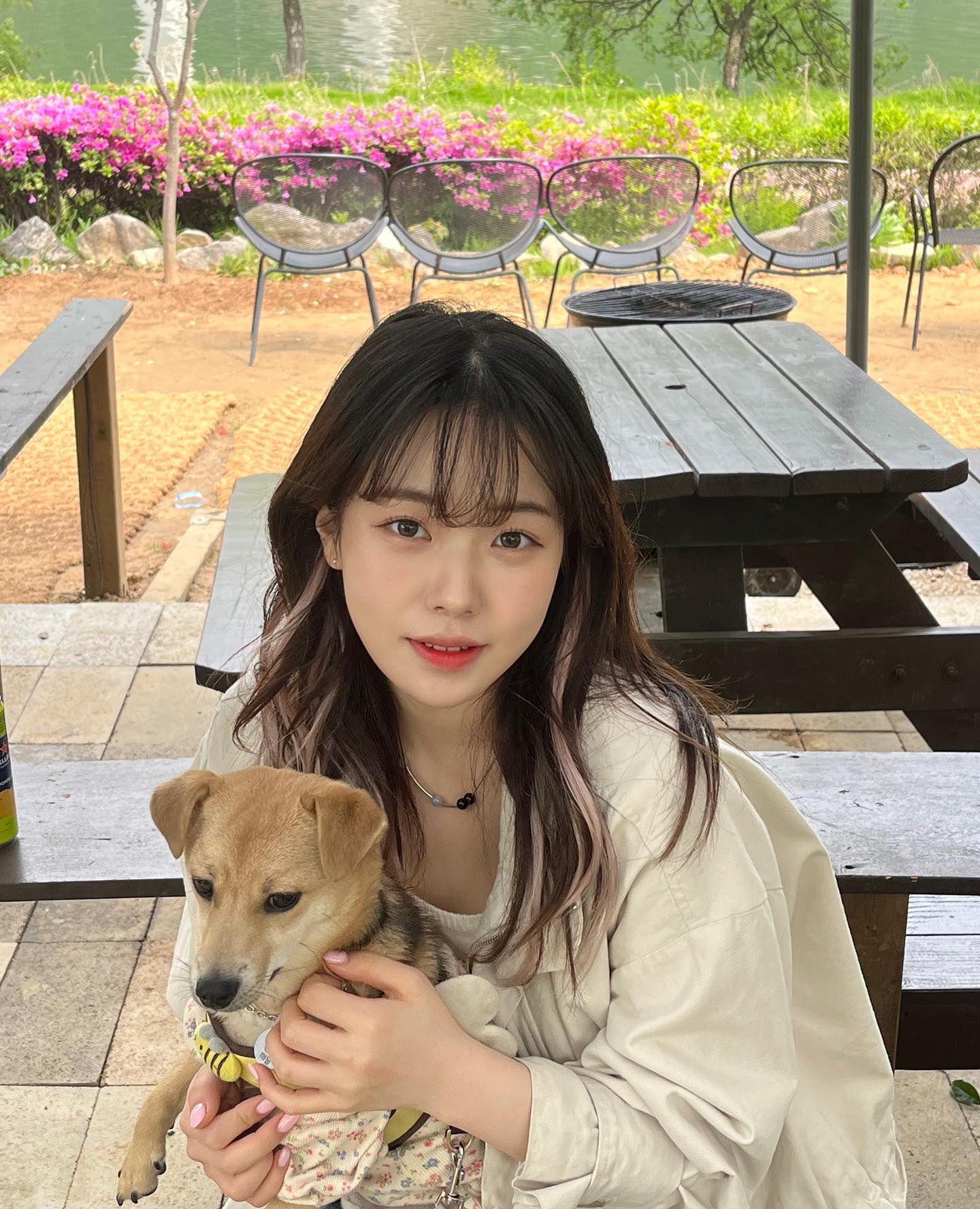 달튼 쌤들이랑 깨물이랑 바베큐장 ♥