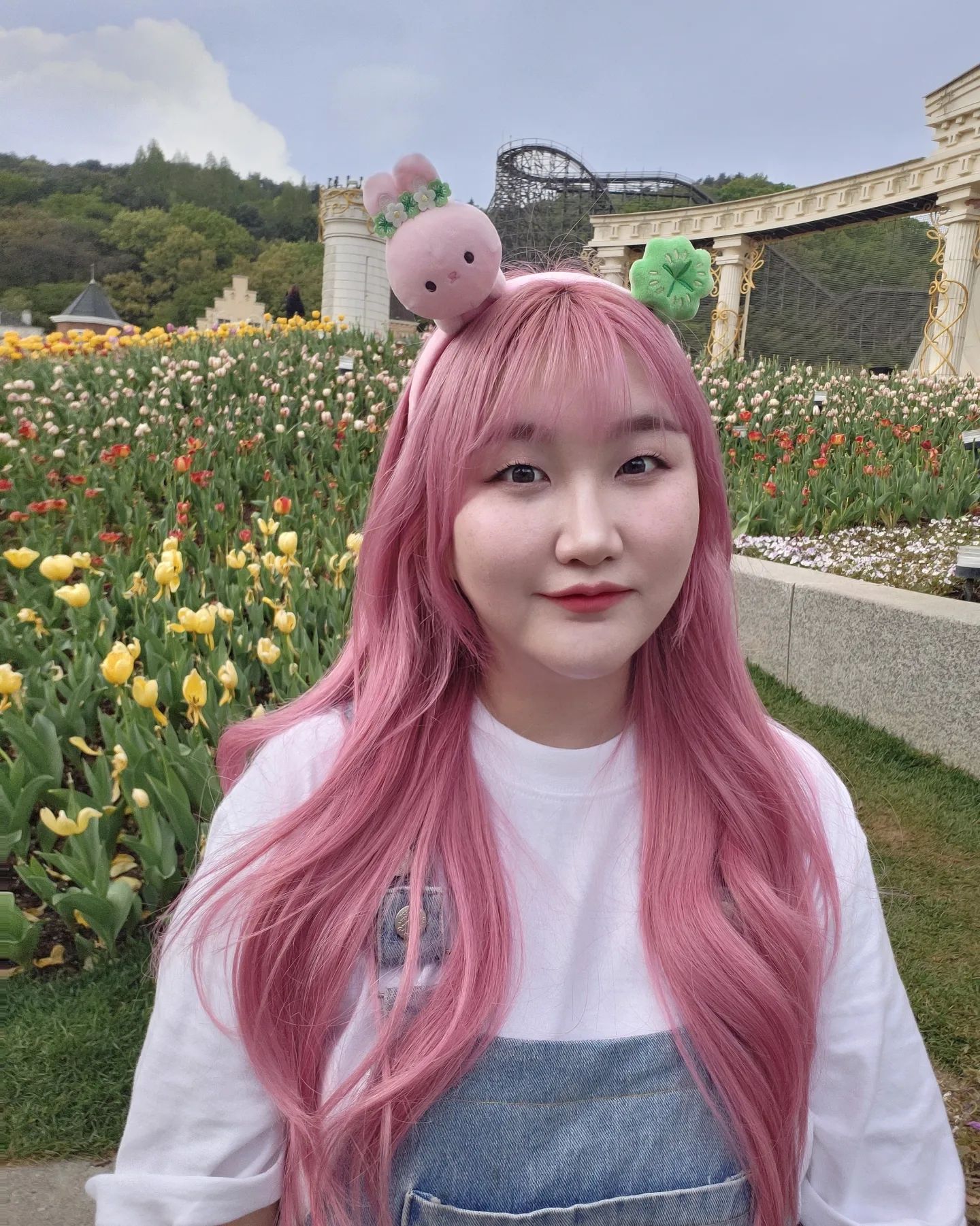 핑크하고 에버랜드 갔던 날🎀