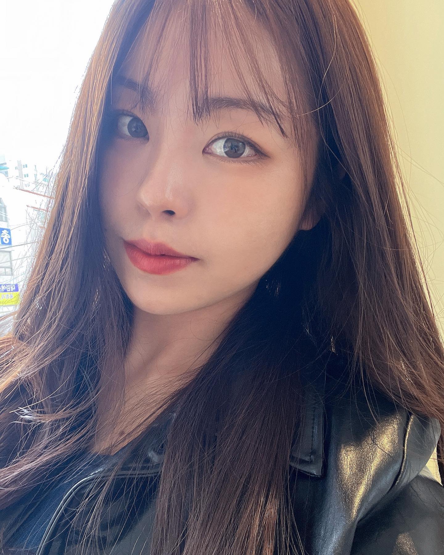 가죽자켓 이뿌넴?😌
