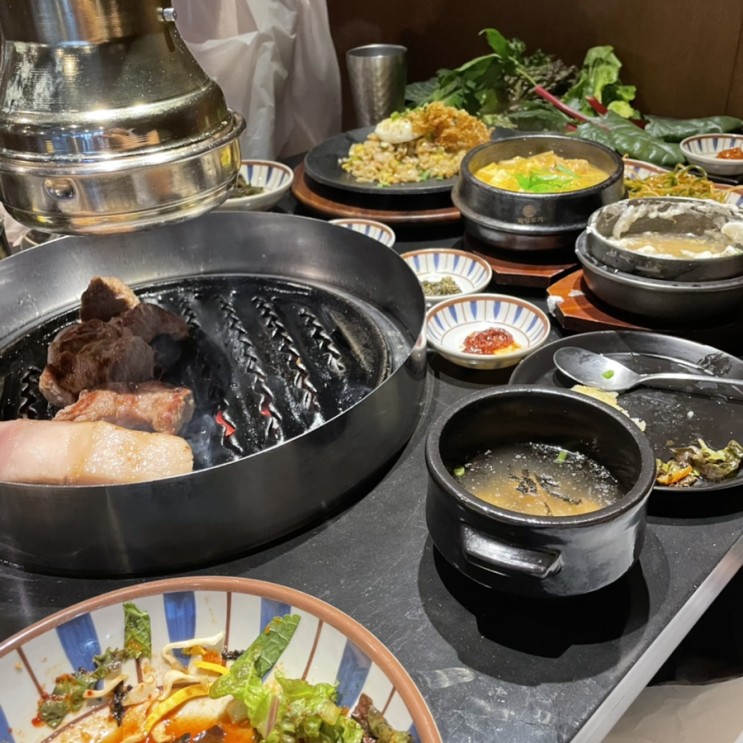 [서울 맛집/돈텔비프] 압구정로데오 프리미엄 돼지고기 레스토랑 목살 한상차림 내돈내산 후기