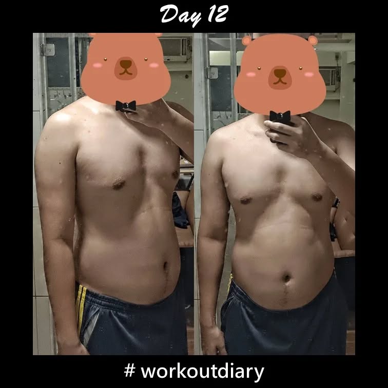 Looks so fat today 😱

#workoutdiary #day12
#減肥日記 #減肥 #健身 
#workout #losefat #diary 
#ダイエットする  #筋トレ 
#ลดน้ำหนัก #헬스