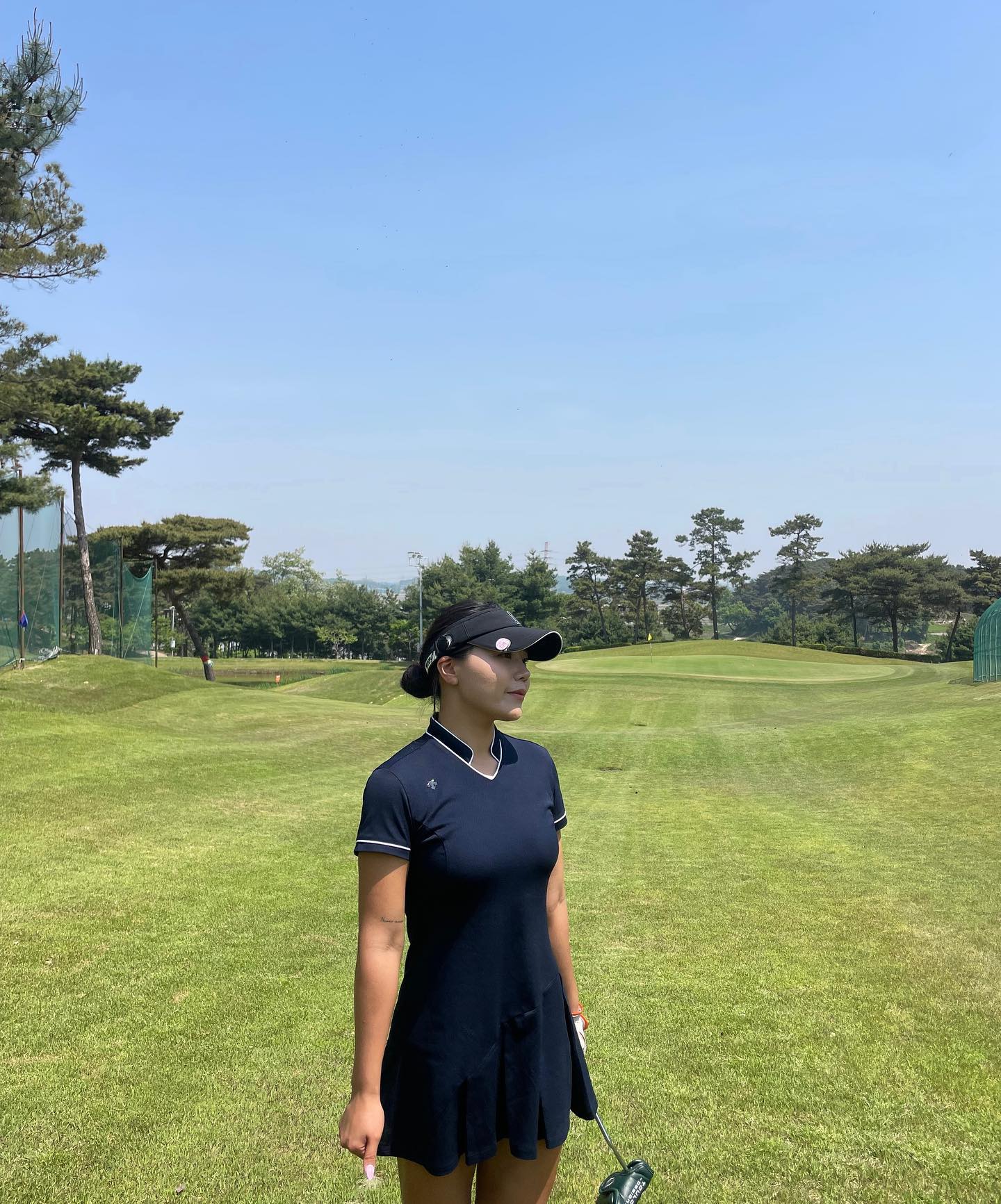 학교수업때문에 골프성장 중☘︎︎