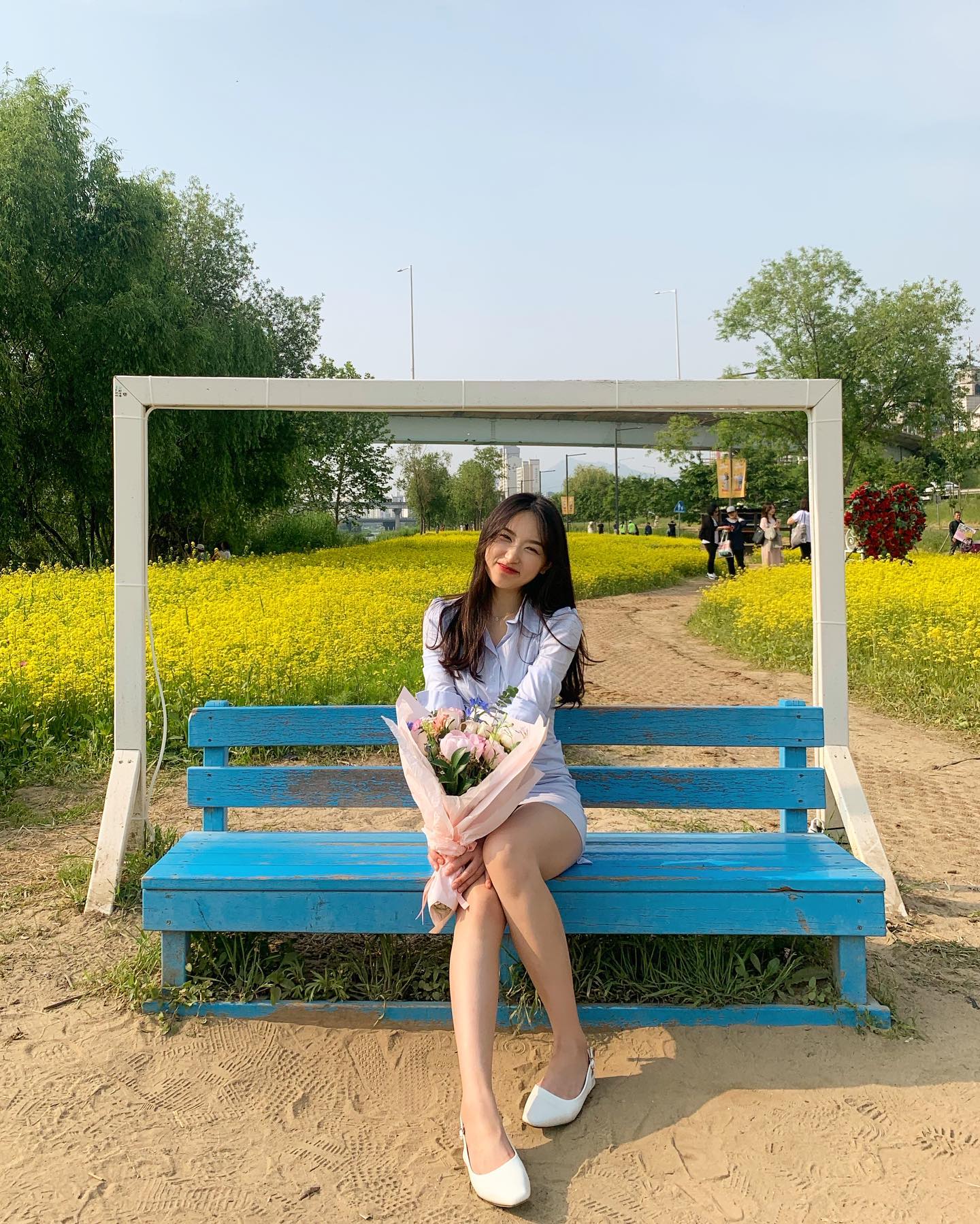 우선 유채꽃이랑 🌼