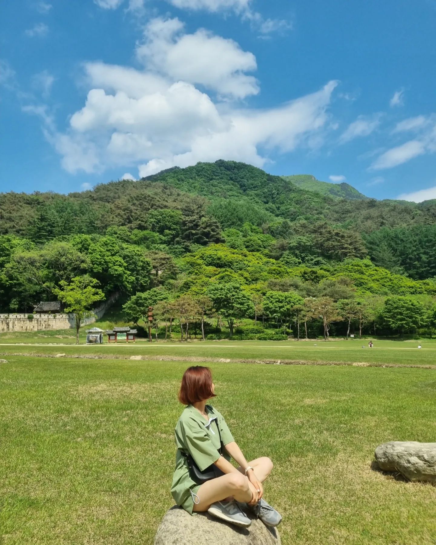 날씨가 다했네 ⛰️🍃

#본의아니게보호색 
#문경새재