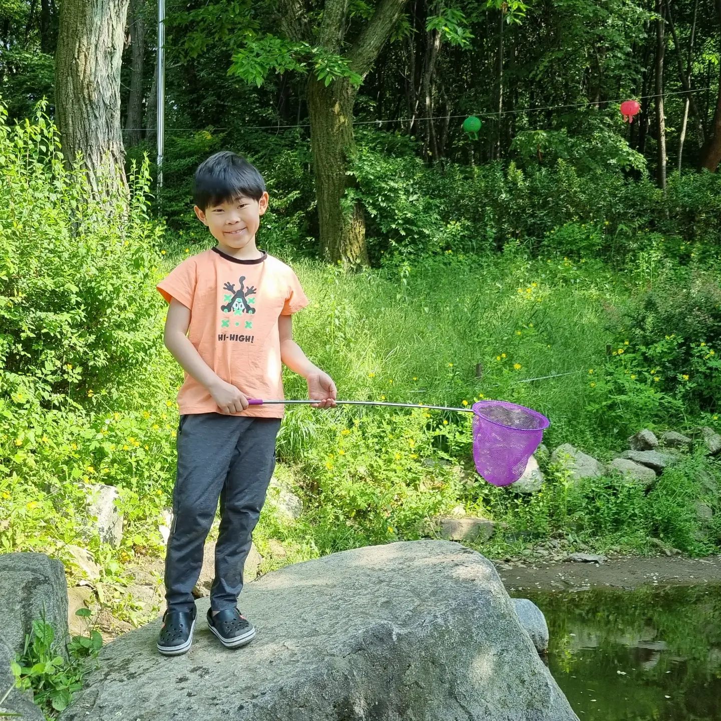 #숲체험 #올챙이잡기 #신난다신나🎶 #숲놀이터 #한솔근린공원 #도시근린공원