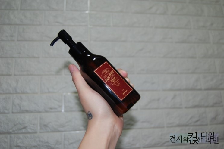 헤어에센스와 무실리콘 샴푸 천연계면활성제 로즈향 샴푸 헤어관리~