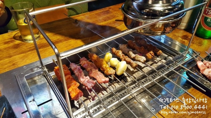 신도림역 양꼬치 羊 lamb 1등급 갈비살만 사용한다는 설렘양꼬치