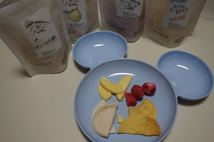 친환경간식 동결건조 과일칩 얼굴있는 농부시장 맛있네요!