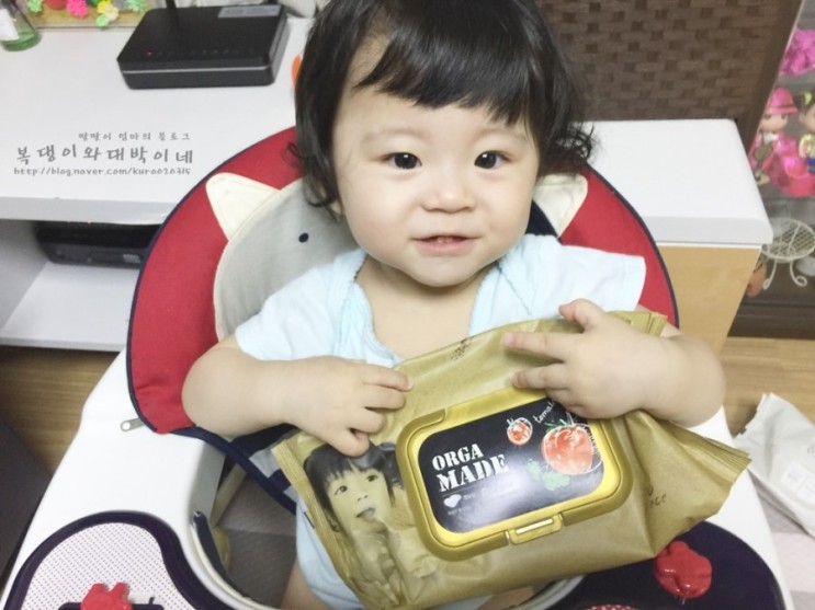 올가메이드 아기물티슈 자연을 담은 안전한 물티슈 